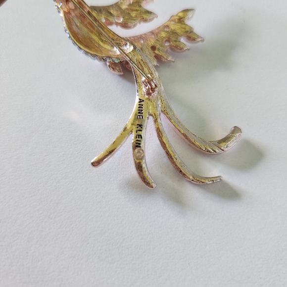Anne Klein Bird Pin Brooch - Picture 3 of 5